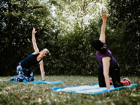 Mobilitytraining in der Natur